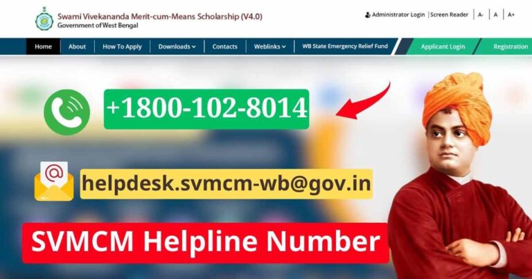 SVMCM Helpline Number (Contact) & Support Email